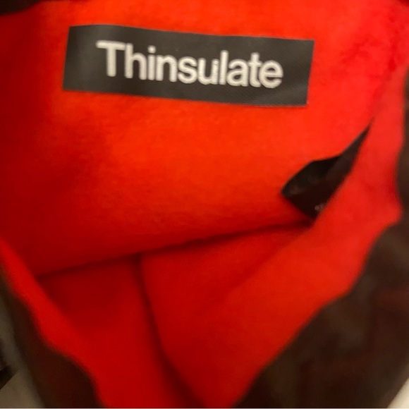 Lord & Taylor Brown Genuine Leather Inner Thinsulate Gloves Size 7.5. - Picture 6 of 7